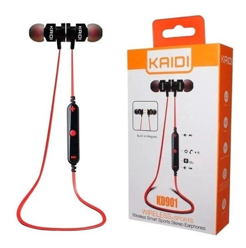 Fone De Ouvido Esportivo Bluetooth Kaidi Kd901 Corrida Sport