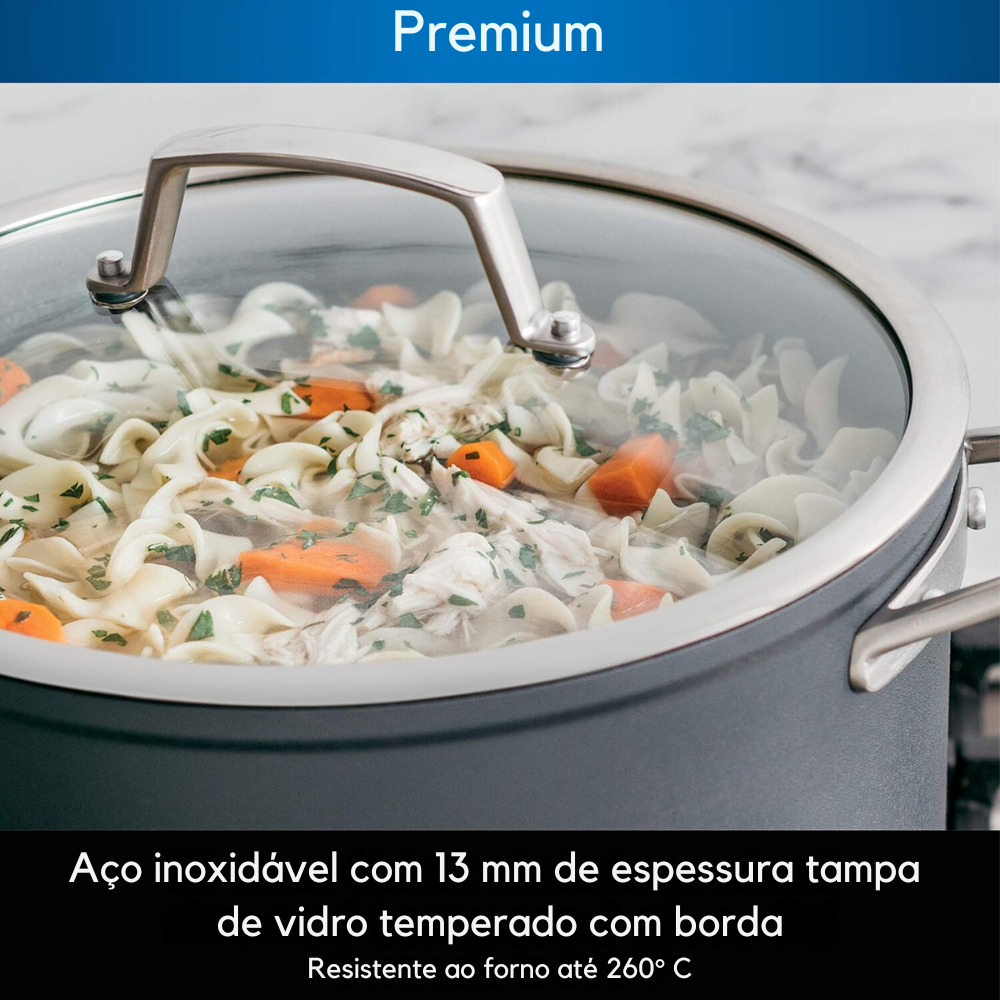 Conjuntos De Panelas Ninja Foodi Neverstick 8 Peças